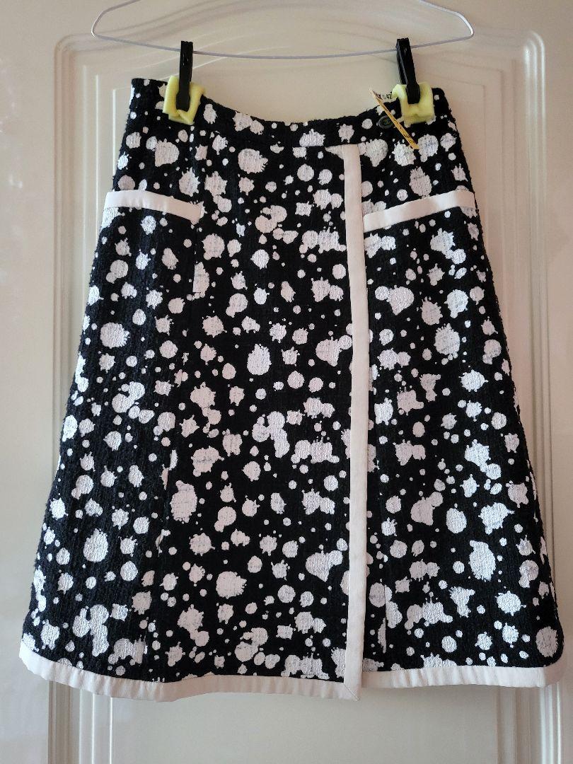 『CHANEL』シャネル　ペイント　スカート