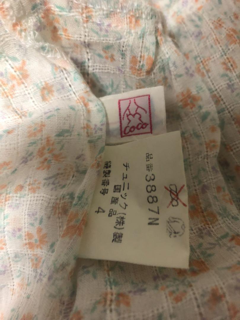 TUNIC鴨井洋子 レース遣いのネグリジェ TUNIC鴨井洋子 レース遣いのネグリジェ