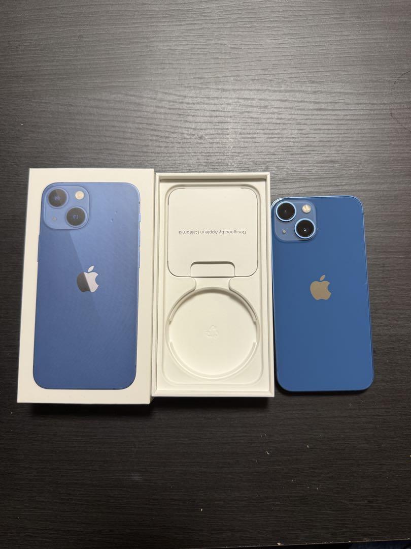 iPhone13mini 128GB 青色 本体