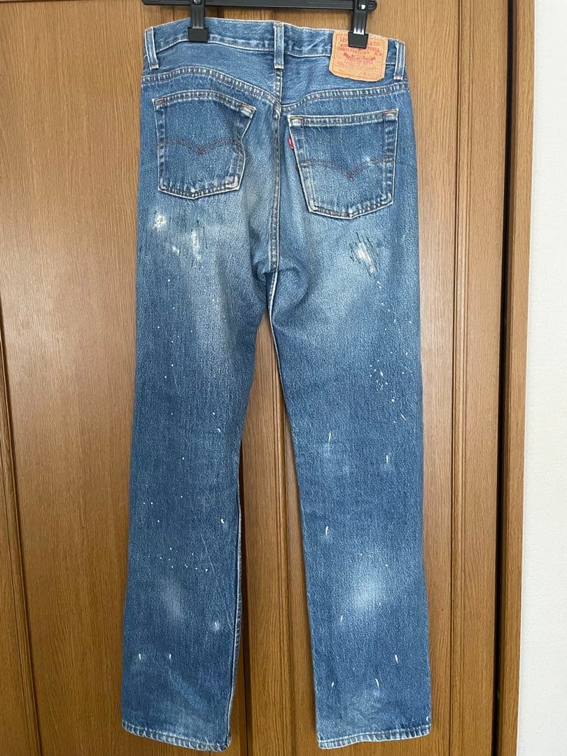 90s USA製 リーバイス501 グランジ ダメージ ペンキ ナンバーナイン 90s USA製 リーバイス501 グランジ ダメージ ペンキ ナンバーナイン