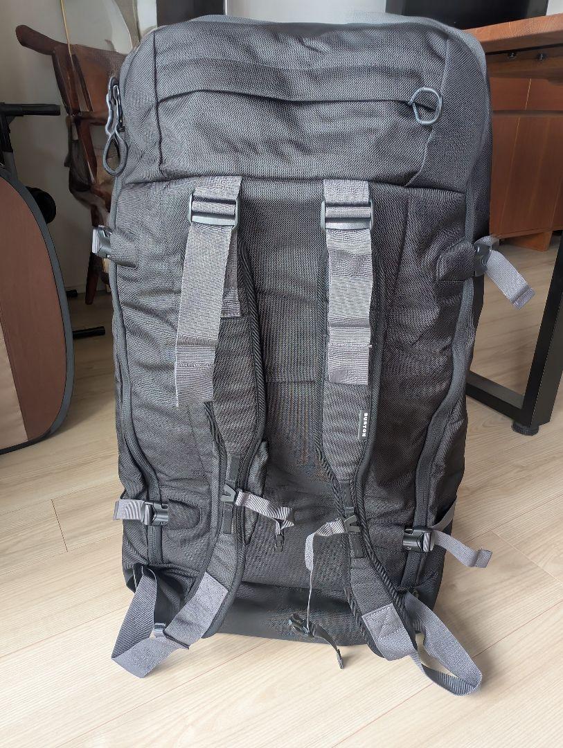【美品】BURTON ダッフルバッグ 90L ブラック（2023年購入）