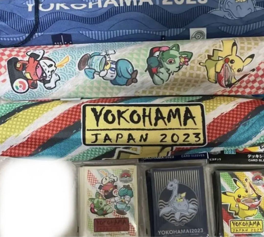 ポケモンカードWCS2023 記念品 デッキシールド プレイマット