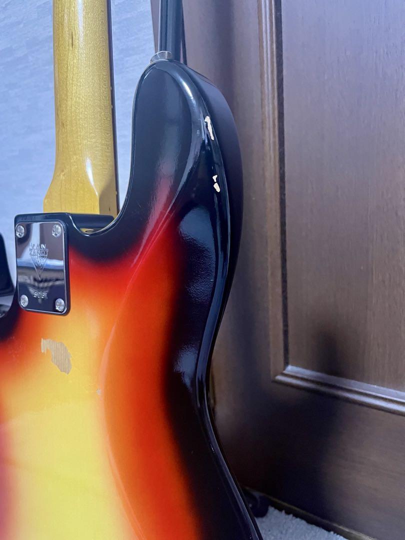Vanzandt JBV-R2 jazz bass マダガスカル・ローズウッド Vanzandt JBV-R2 2TS Custom 【マダガスカルローズ指板
