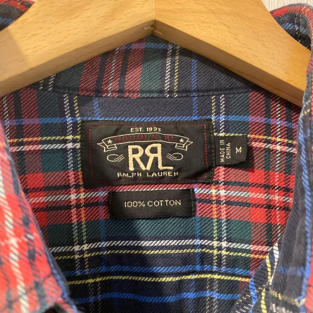 RRL ダブルアールエル ネルシャツ Lサイズ RRL ダブルアールエル ネルシャツ Lサイズ