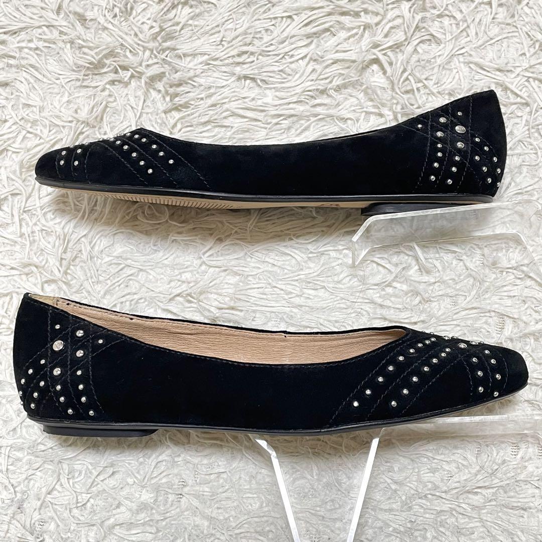 【美品】UGG LORELEI フラットシューズ スエードレザー スタッズ