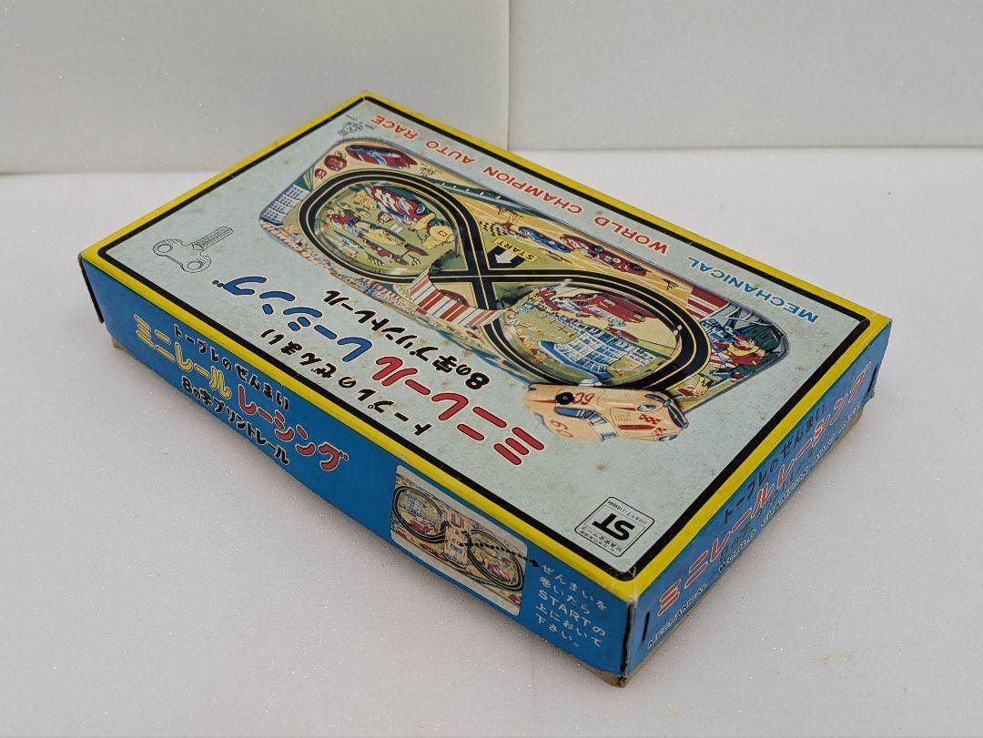 トープレのぜんまい ミニレール ポッポ ミニレール レーシング ブリキ 日本製 トープレのぜんまい ミニレール ポッポ ミニレール レーシング