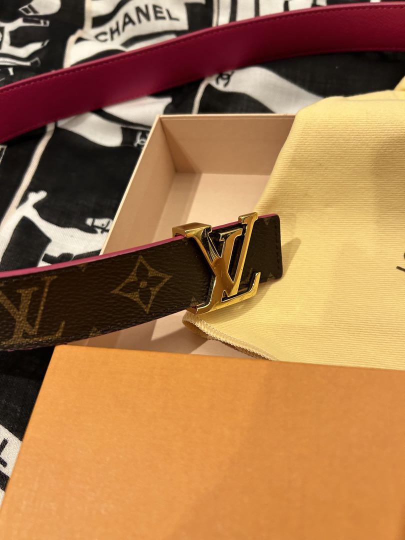 LOUIS VUITTON モノグラム ベルト ピンク