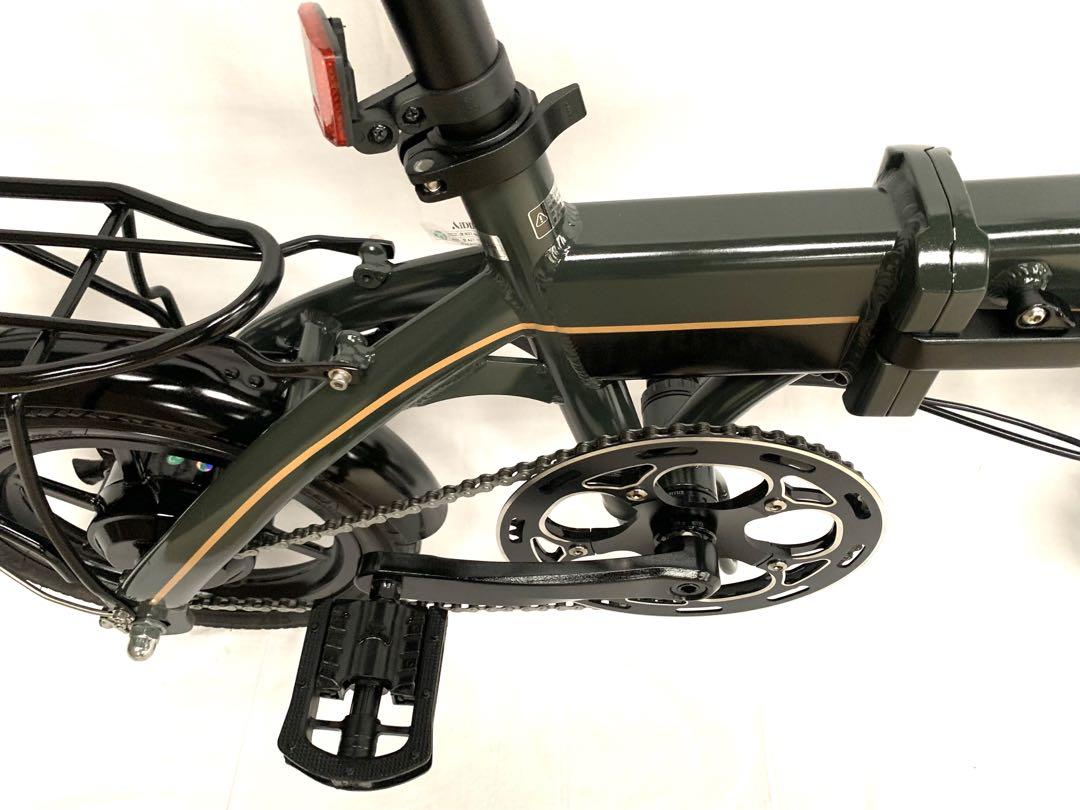 送料無料AIDDE折り畳み電動自転車 36V7.8Ah 5速14インチ動作確認済