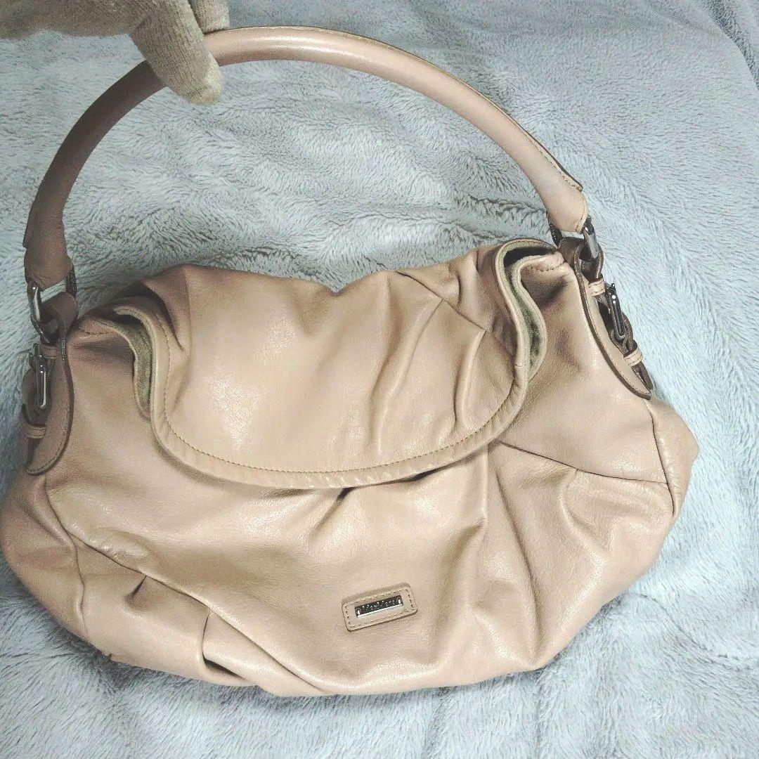 MAX Mara ベージュ ショルダーバッグ 中型