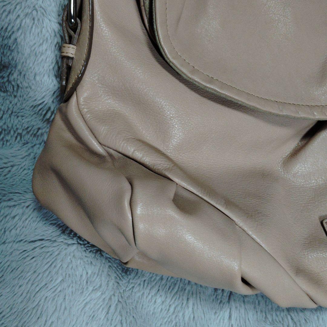 MAX Mara ベージュ ショルダーバッグ 中型