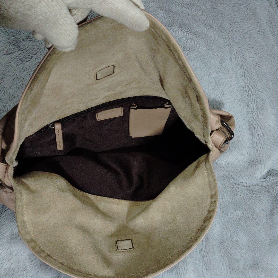 MAX Mara ベージュ ショルダーバッグ 中型