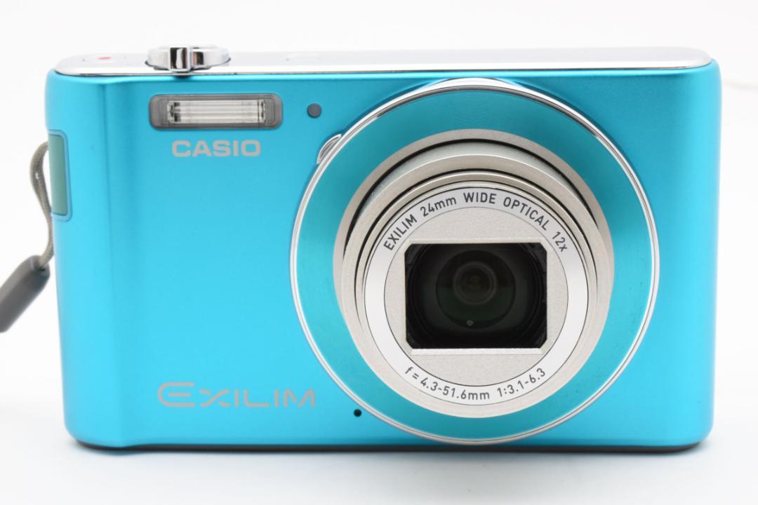【美品】CASIO EXILIM EX-ZS210 ブルー　動作確認済