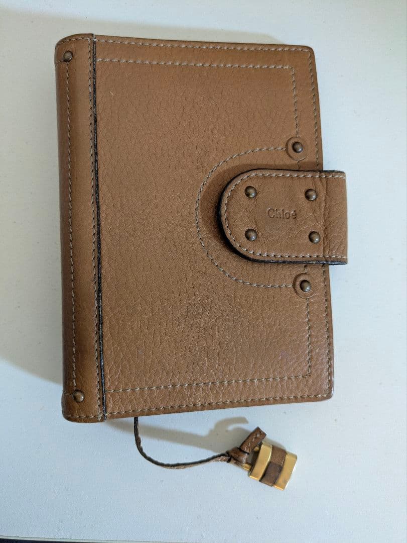 Chloé クロエ・レザー・手帳カバー