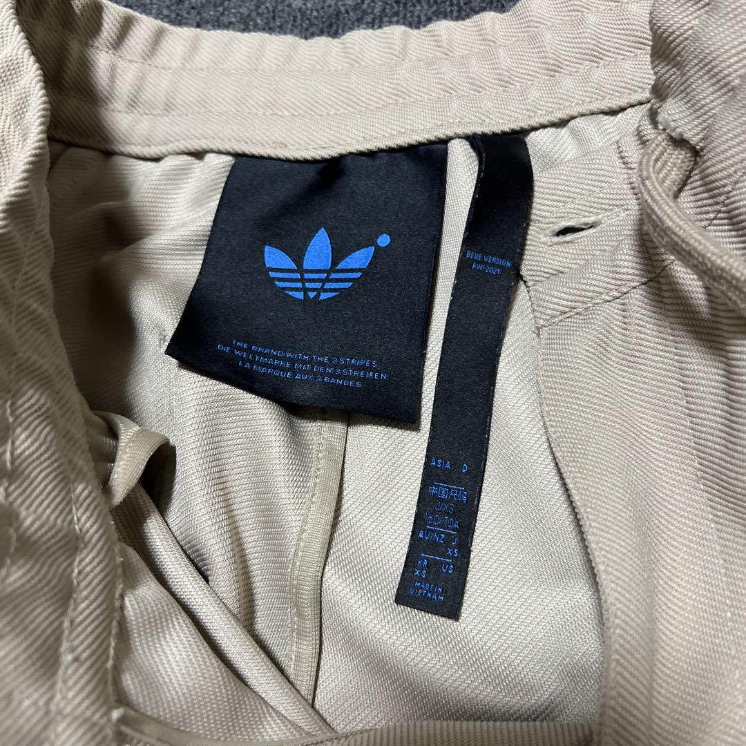 adidas blue version カーゴ ジョガー パンツ アディダス