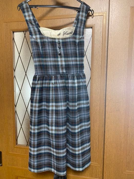 メルカリ ワンピース ジャンパースカート フィント Fint ひざ丈ワンピース 1 200 中古や未使用のフリマ