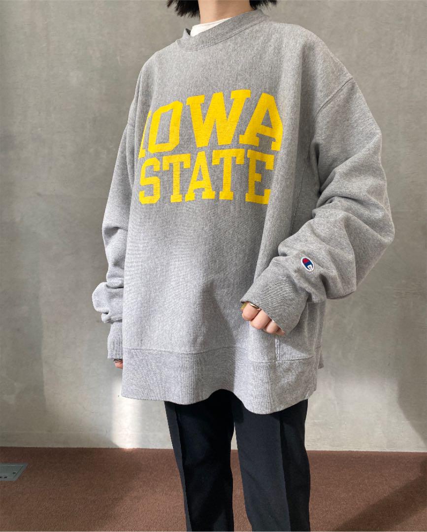 大得価最新作 vintage champion ReverseWeave IOWA STATE zdnyN-m22681521013 大人気2022