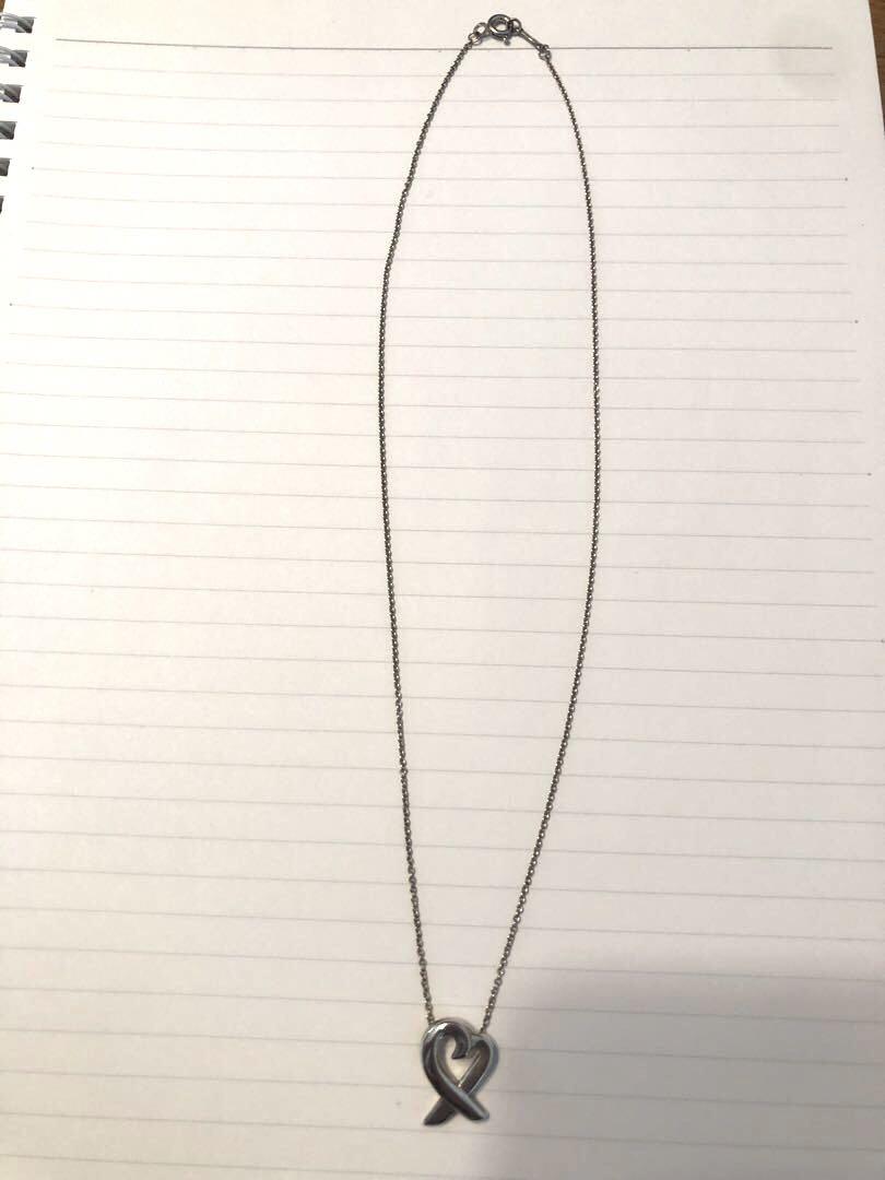 Tiffany & Co. ハート形ネックレス
