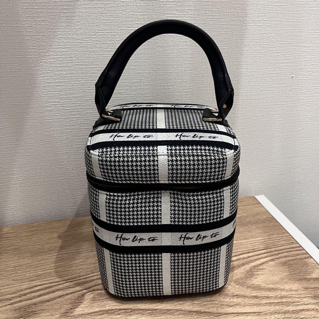 herlipto Jacquard Vanity Bag バニティバッグ