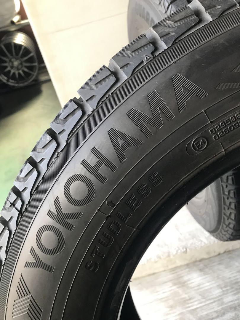 M-1456☆235/65R18 YOKOHAMA スタッドレスタイヤ 4本☆ 画像8