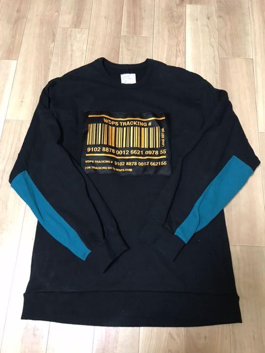 shareef 20ss バーコード スウェット XL