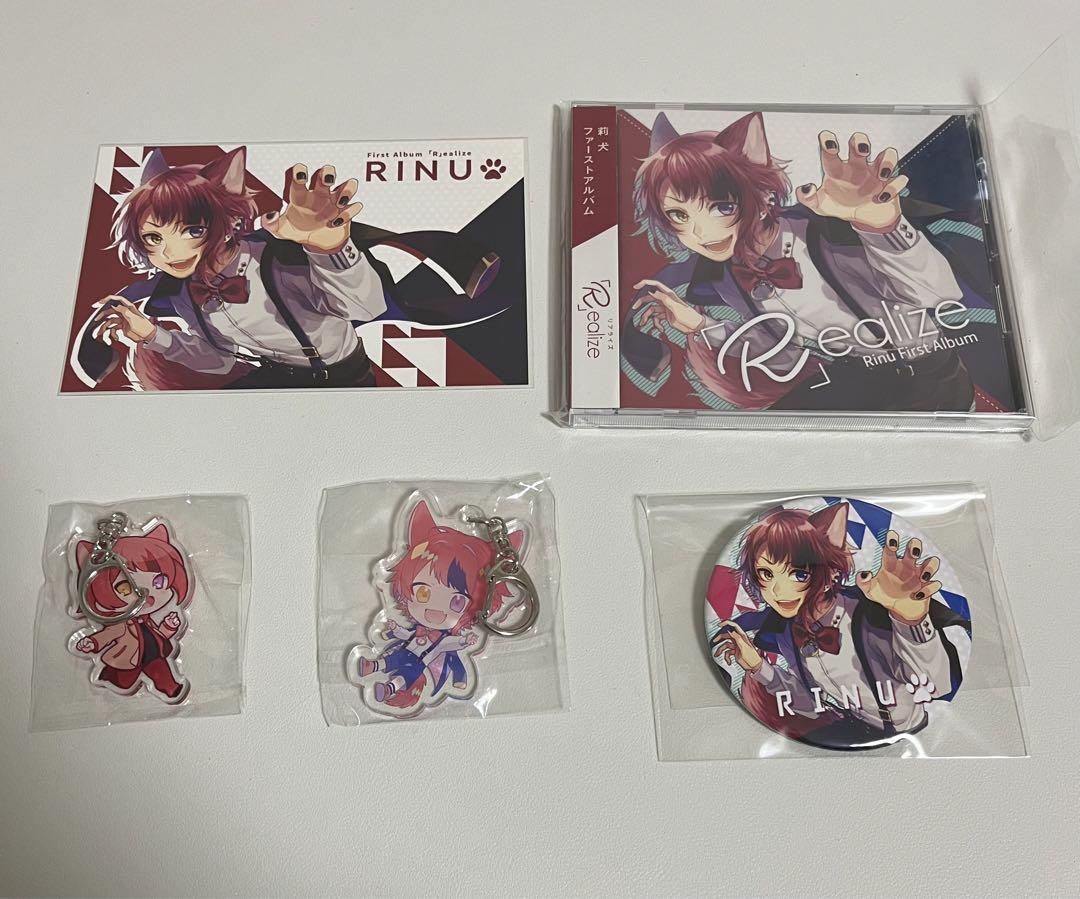莉犬　アクキー　缶バッチ　CD　ポストカード
