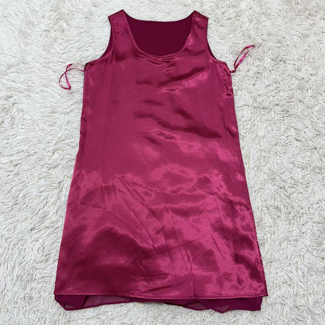 Dorry Dollストレッチ入り♪ノースリーブワンピース38M フリル