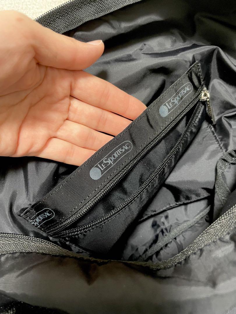 【新品/未使用】レスポートサック　黒のボストンバッグ