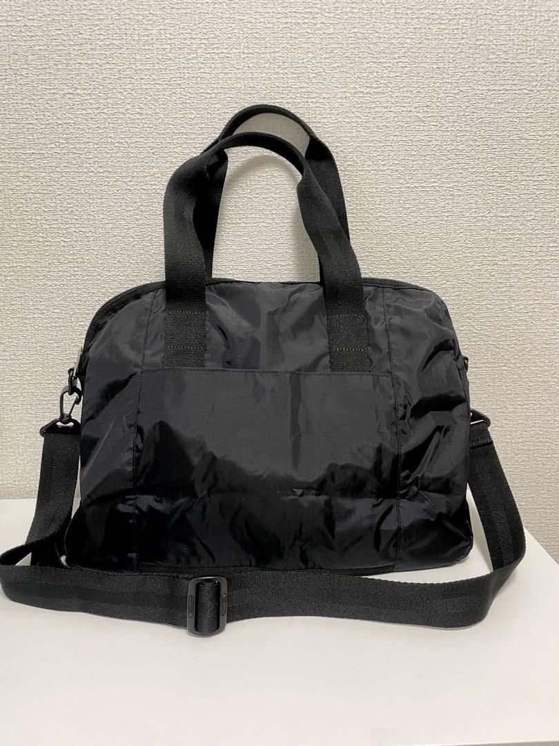 【新品/未使用】レスポートサック　黒のボストンバッグ