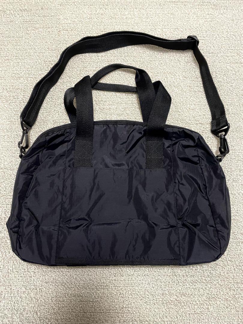 【新品/未使用】レスポートサック　黒のボストンバッグ