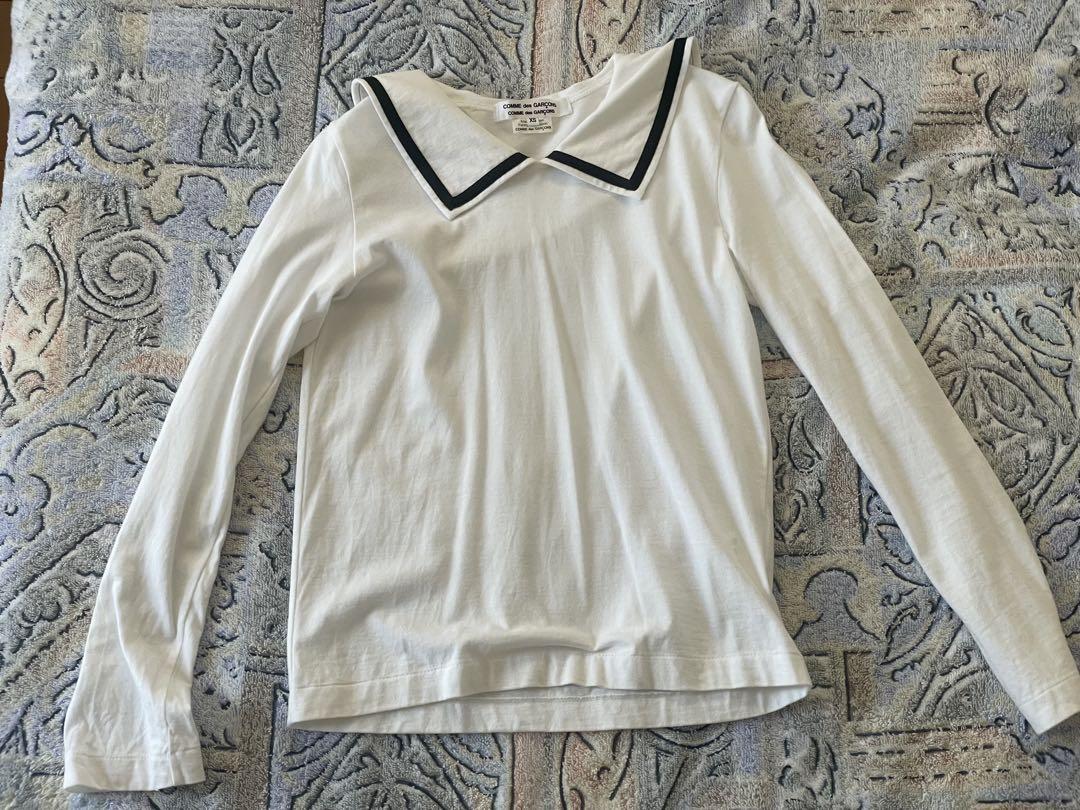 コムデギャルソンコムデギャルソン　ガール　トップス　セーラーカラー　a.p.c