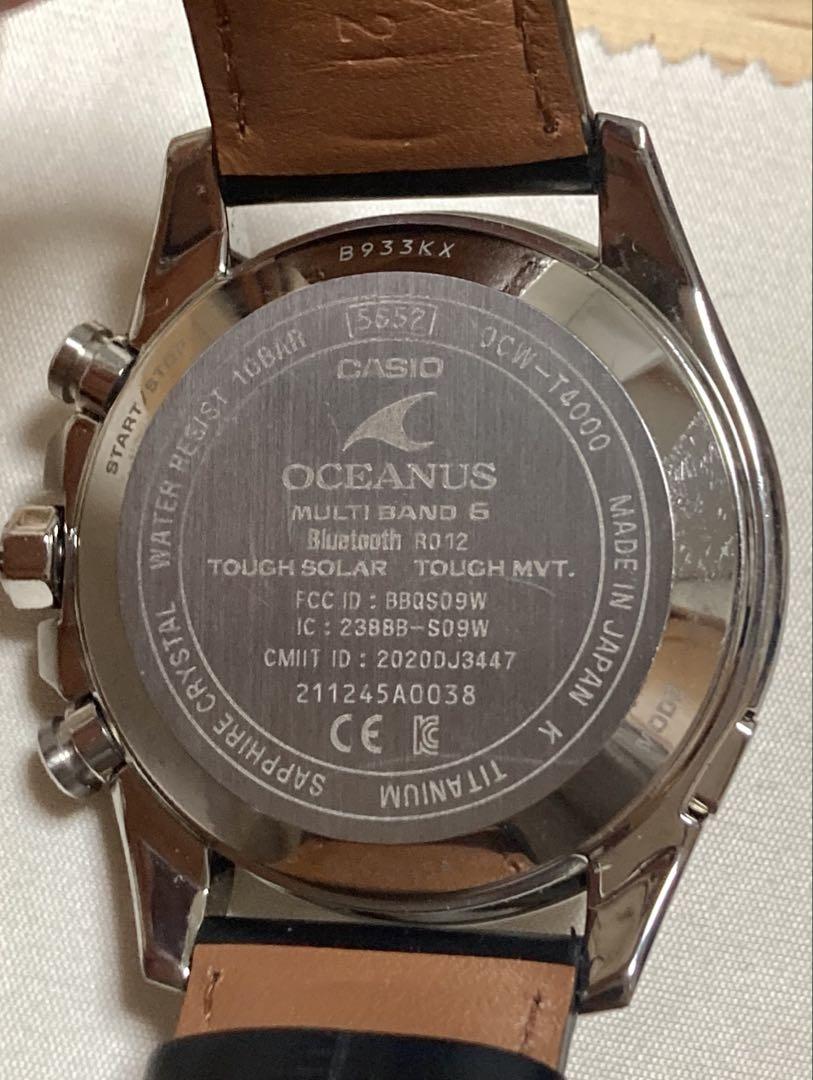 CASIO オシアナス クラシックライン OCW-T4000CL-2AJF