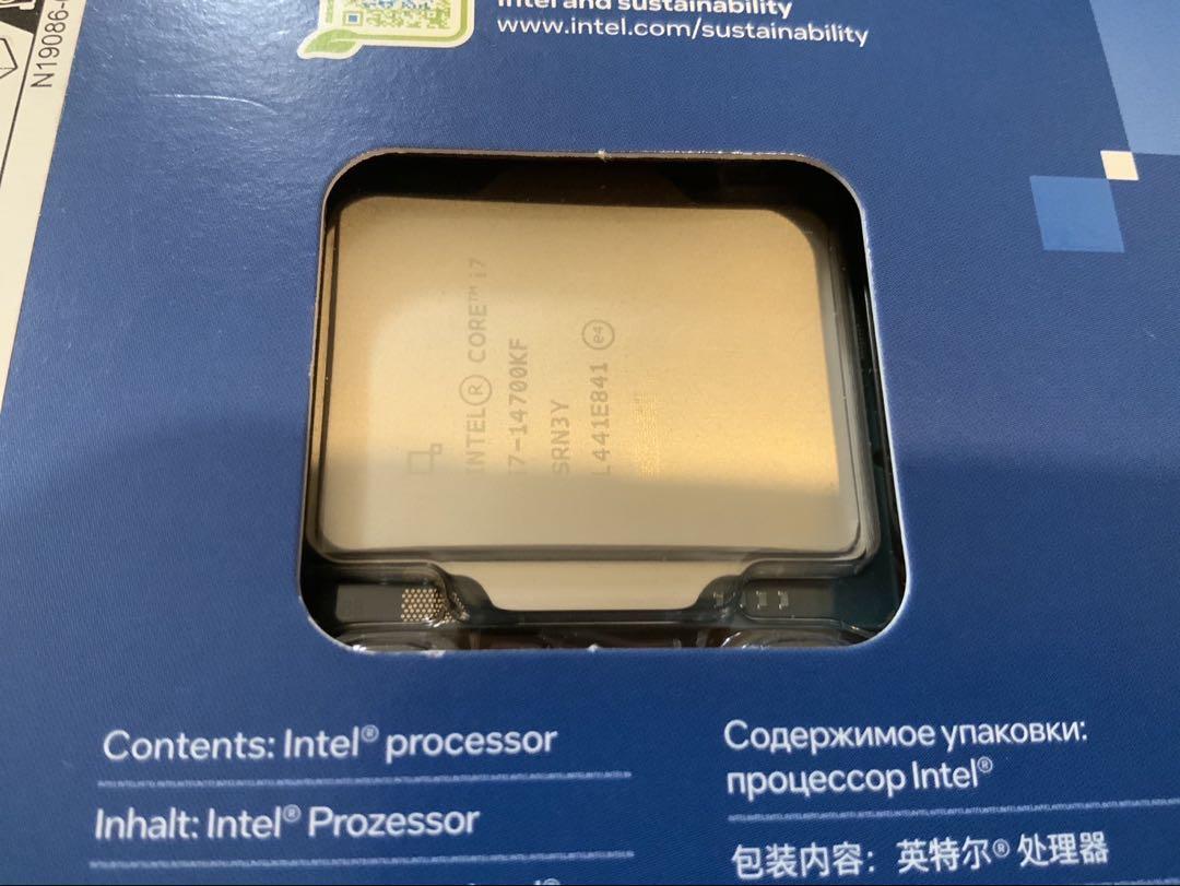 CPU Intel Core i7-14700KF 14th Gen CPU