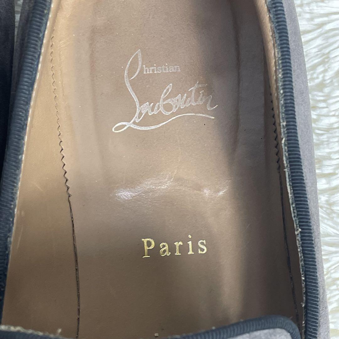 Christian Louboutin ルブタン スエード ローファー タッセル