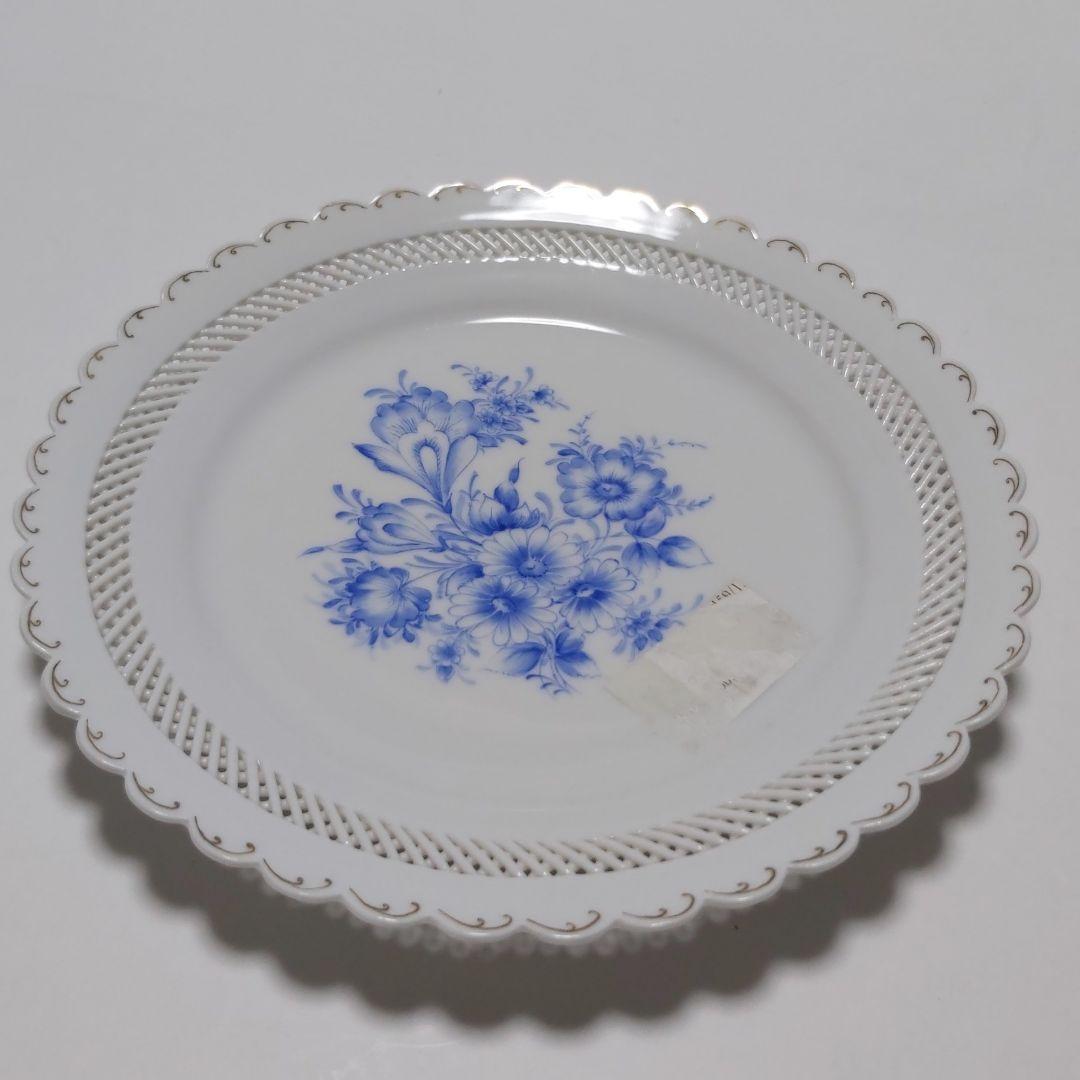 マイセンスタイル 新品 ハンドメイド 手描き 絵付け プレート 希少 激レア マイセンスタイル 新品 ハンドメイド 手描き 絵付け プレート 希少 激レア