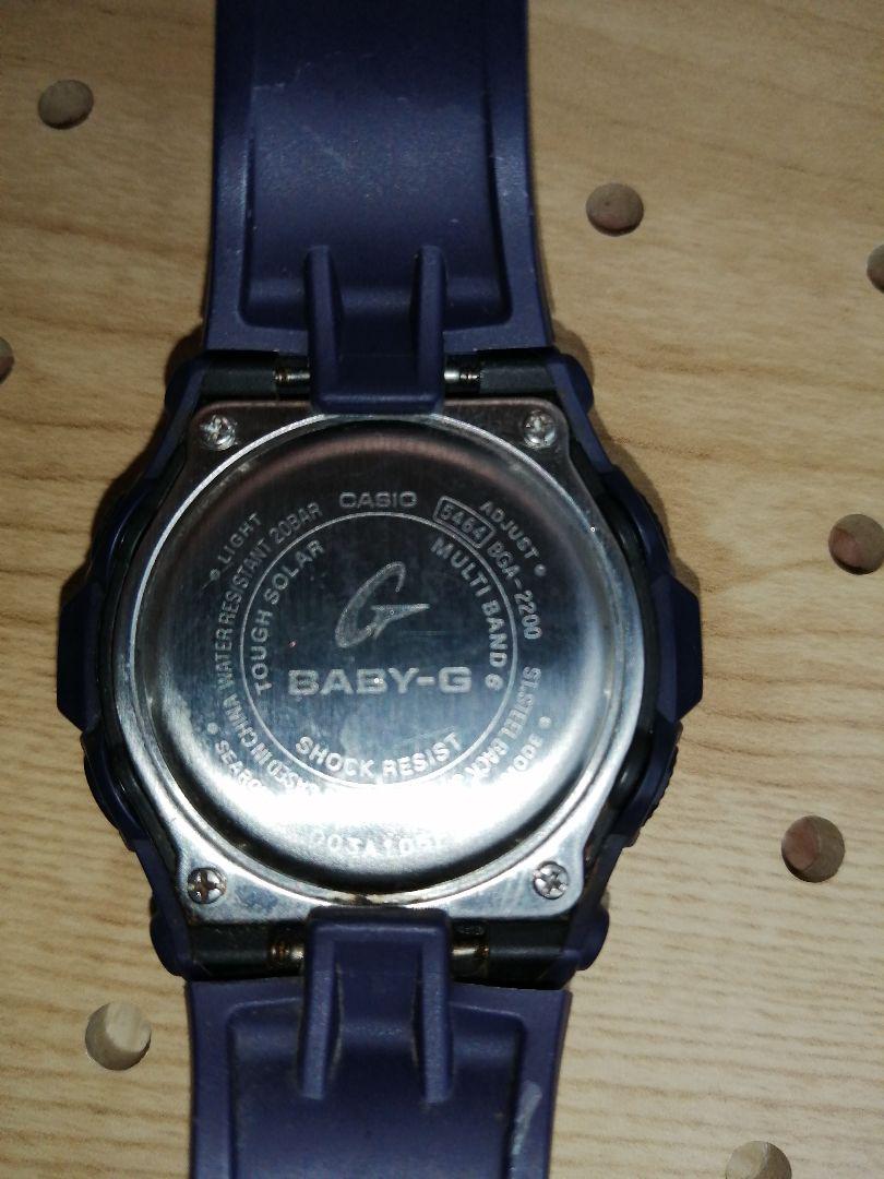 カシオ　G-shock baby-g BGA-2200G 洗浄済み　超美品 カシオ G-shock baby-g BGA-2200G 洗浄済み 美品Ω