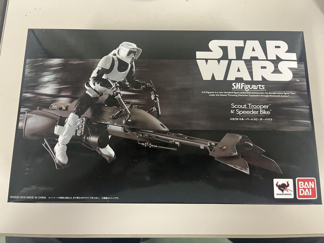 S.H.フィギュアーツ スカウト・トルーパー＆スピーダー・バイク魂ウェブ商店限定