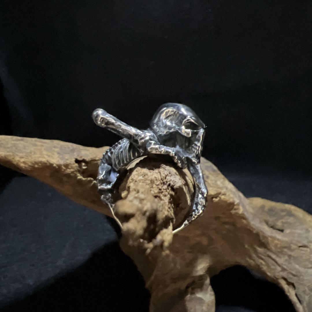 クレイジーピッグ　Crazy pig SKELETON RING