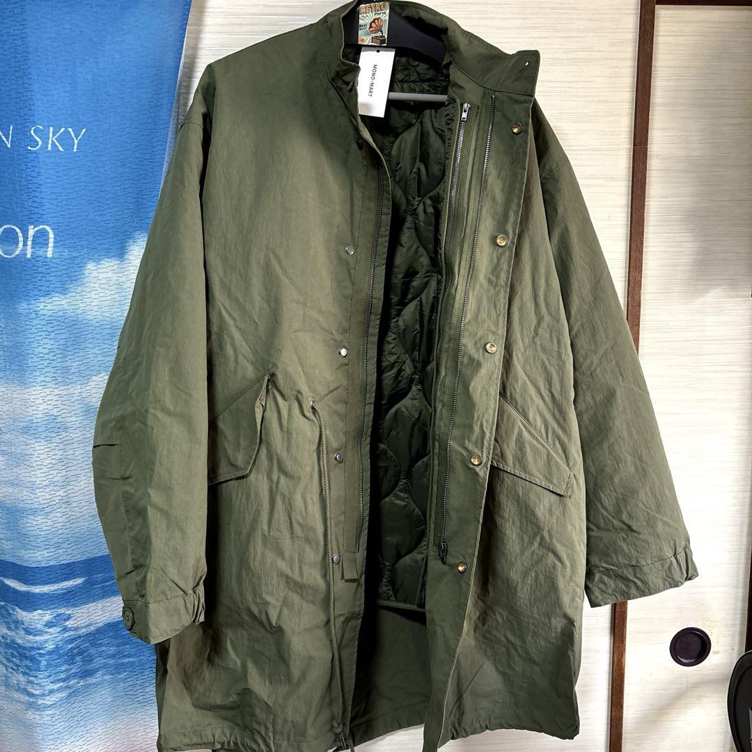 M-65 モッズコート　ミリタリージャケット　キルティングライナーセット　L