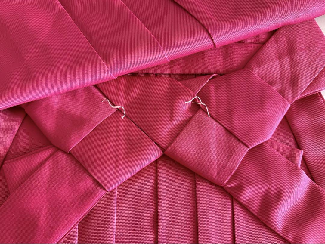 袴 ピンク 桜の刺繍 新品 未使用 タグ付き パッケージ入り