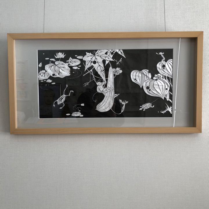 大きい割引 最終価格！伊藤若冲 版画 玄甫瑶華 ① 版画額装 版画