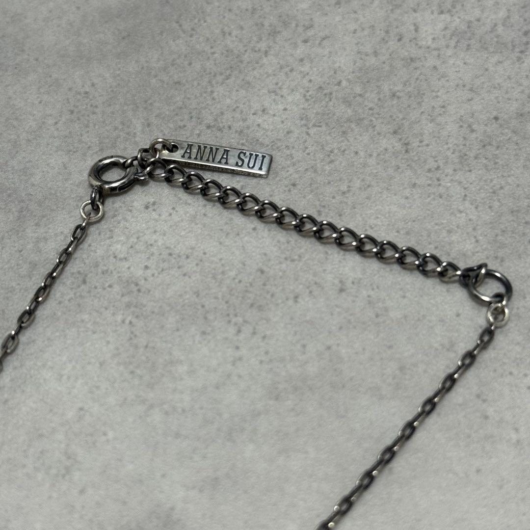 ANNA SUI アナスイ ロゴネックレス Silver925 シルバー925