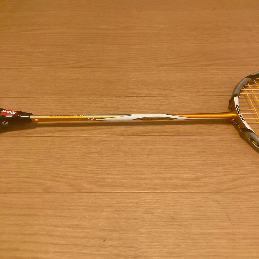 【美品】Wilson バドミントン （K）FACTOR （K）STING