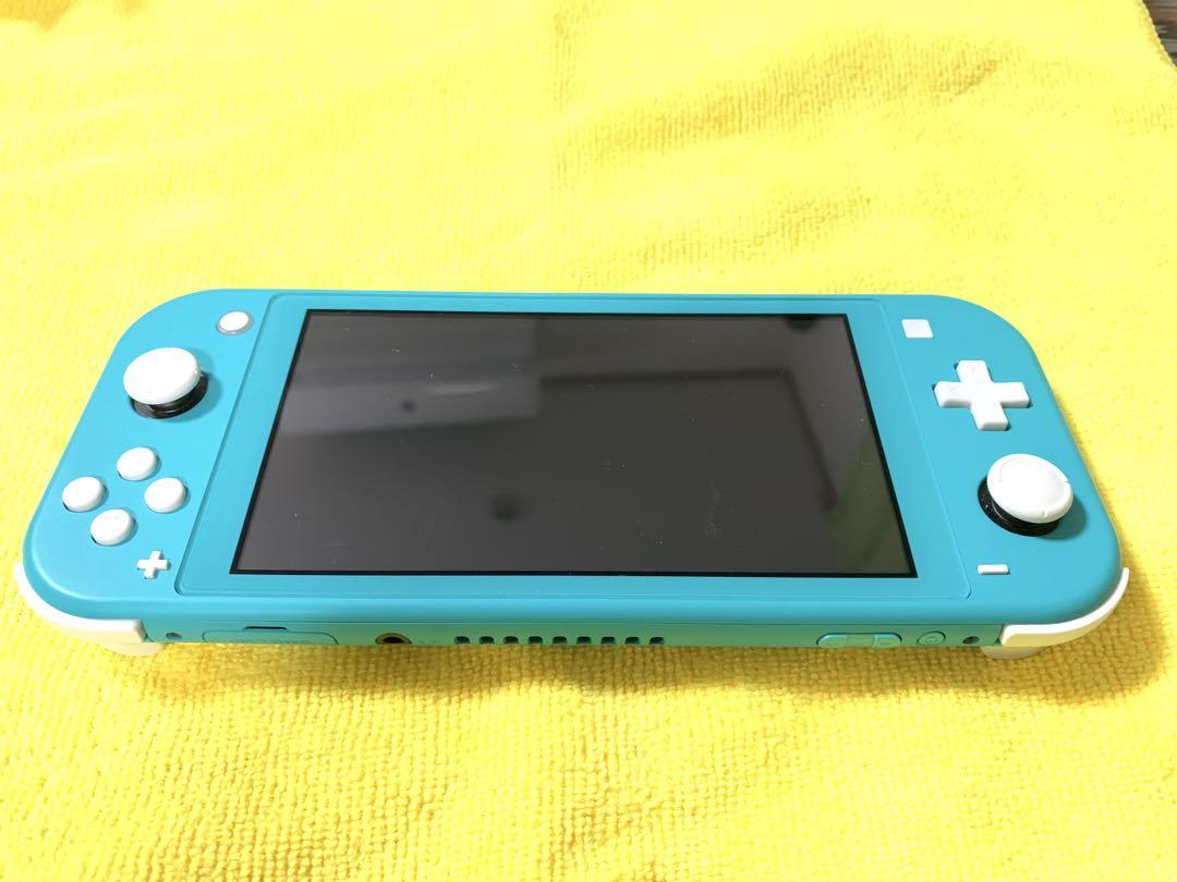 Nintendo Switch Lite ターコイズ HORI製カバー ケース付