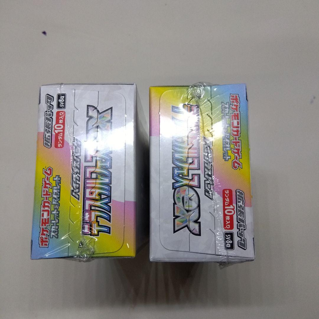 ポケモンカード テラスタルフェス 2box シュリンク付き