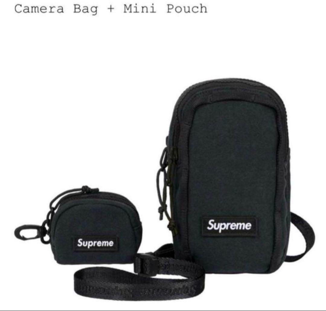 supreme 25SS Camera Bag+Mini Pouch 黒 新品 Supreme 25SS Camera Bag + Mini Pouch - メルカリ