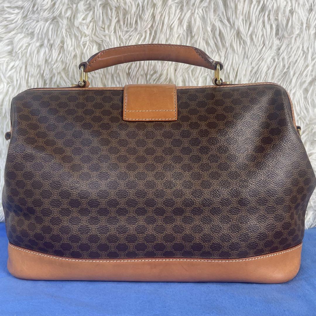 ファッションシーンで話題のこれから流行るブランド12選 希少】CELINE セリーヌ ハンドバッグ ドクターズバッグ マカダム柄 バッグ