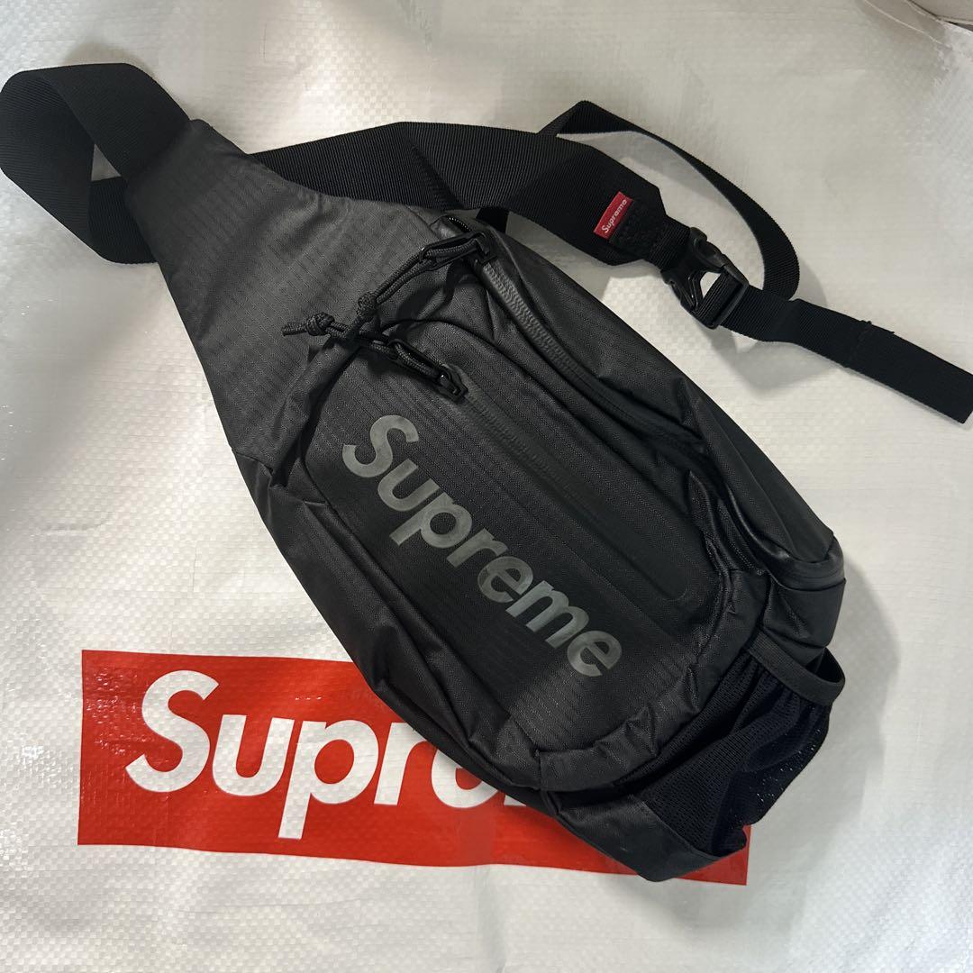 【パブローさん専用】SUPREME ボディバッグ ブラック Supreme ボディバッグ ブラック