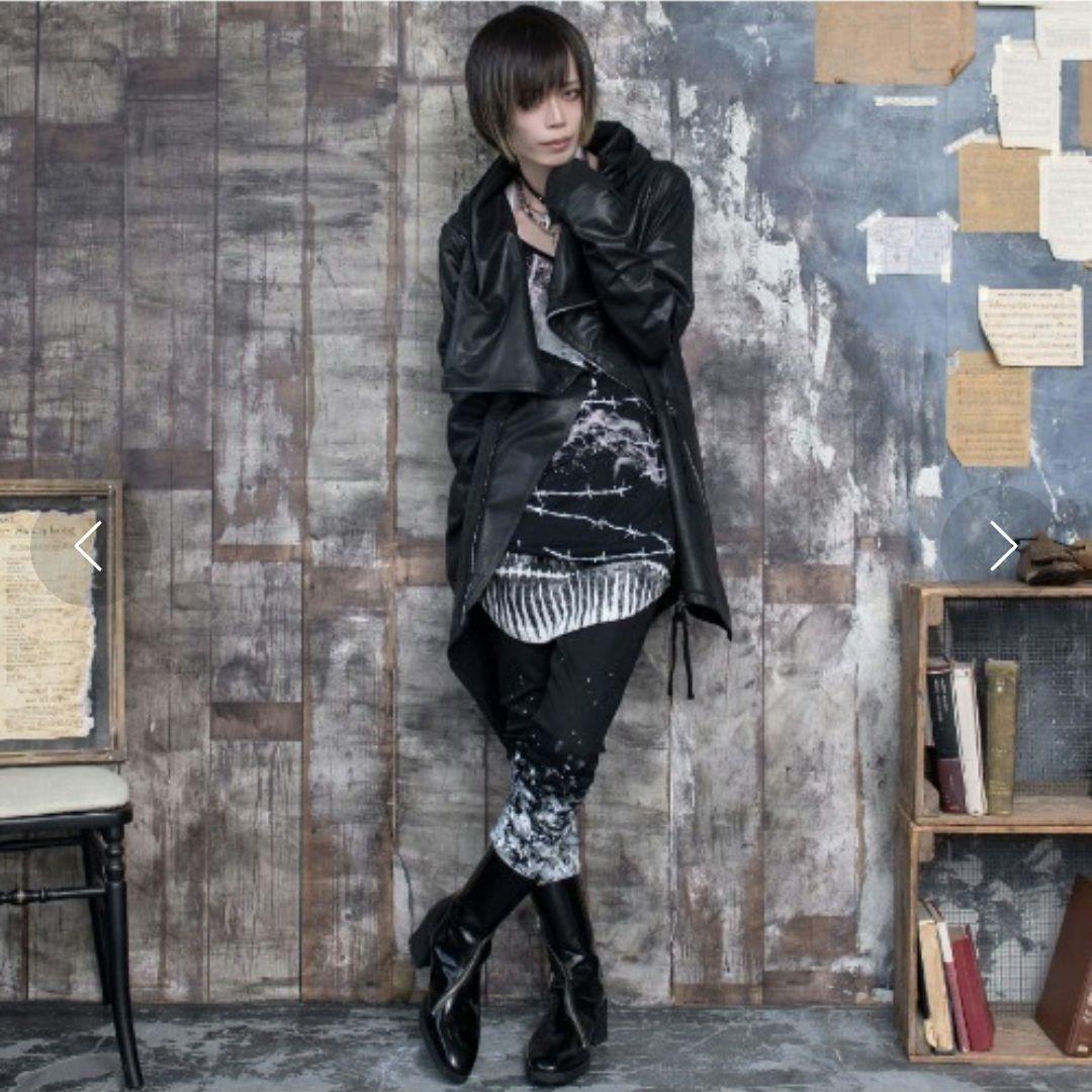 civarize V系　ロック 　さるる　ライダース　ドレープ　パーカー civarize V系 ロック さるる ライダース ドレープ パーカー