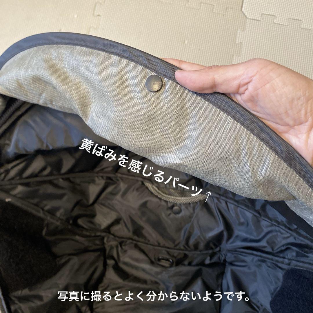 ゆー⭐︎Gyuttoチャイルドシート★グレーレインカバー(後用)純正