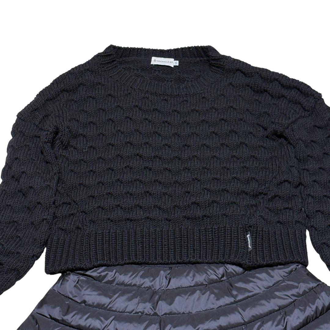 【良品】MONCLER モンクレール ドッキングワンピース XSサイズ 【良品】MONCLER モンクレール ドッキングワンピース XSサイズ